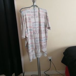 Tribal print cardigan